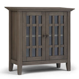 Bedford - Low Storage Media Cabinet - Farmhouse Gray - Furniture Home Direct