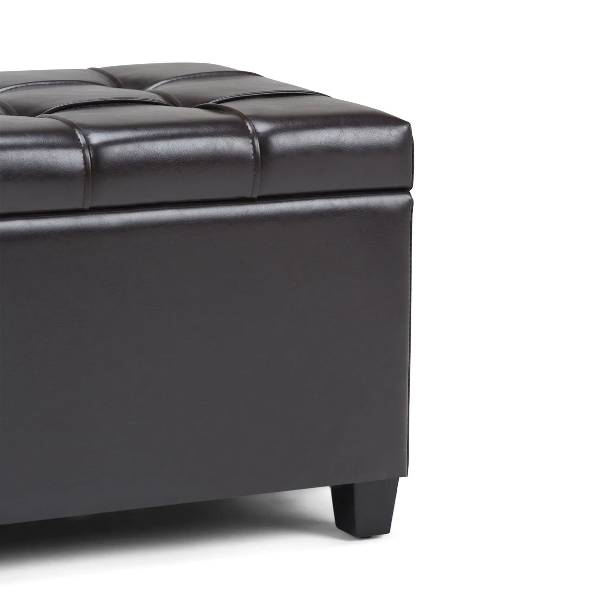 Sienna - Upholstered Storage Ottoman Bench - Furniture Home Direct