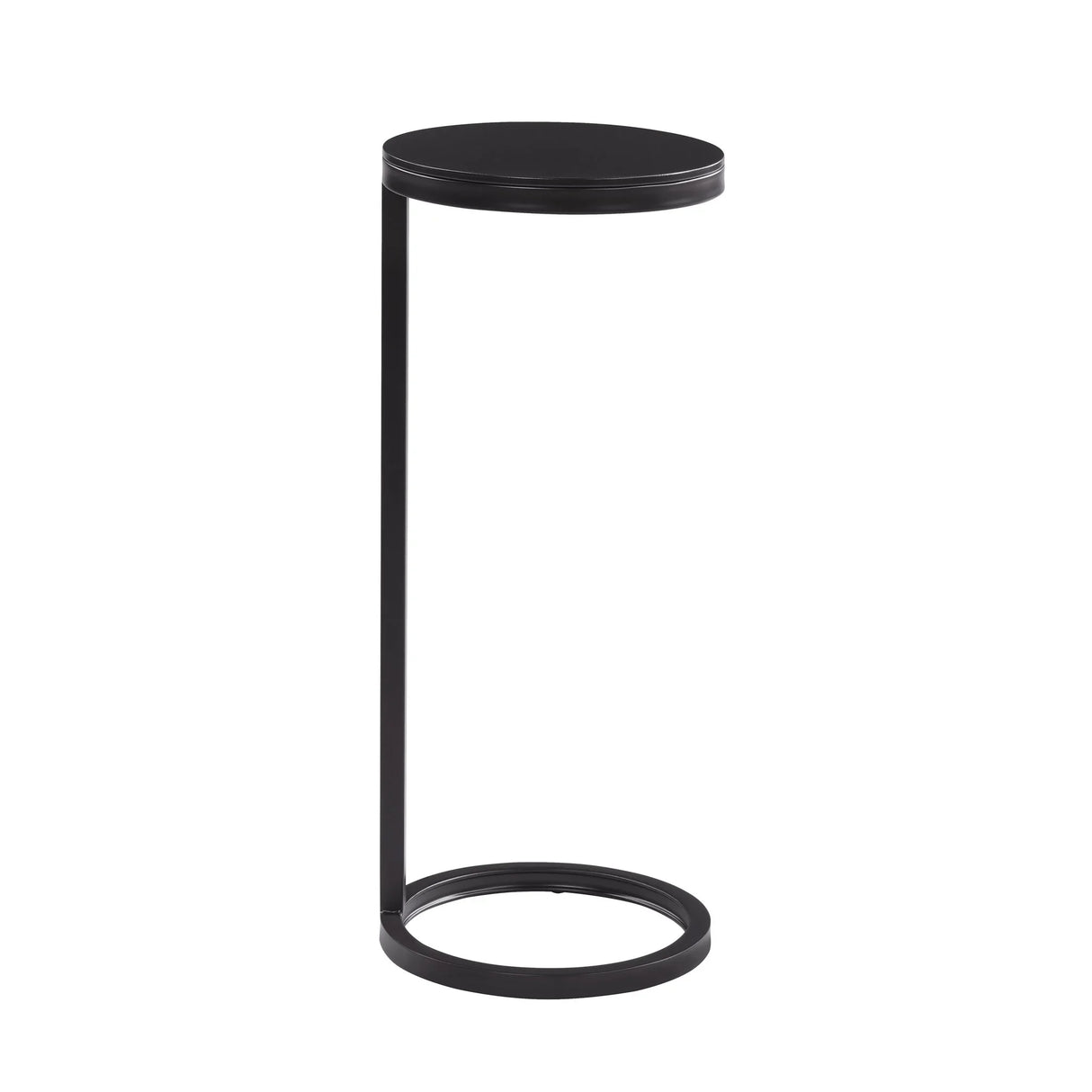 Yancey - Round Metal Accent Table - Antique Bronze - Furniture Home Direct