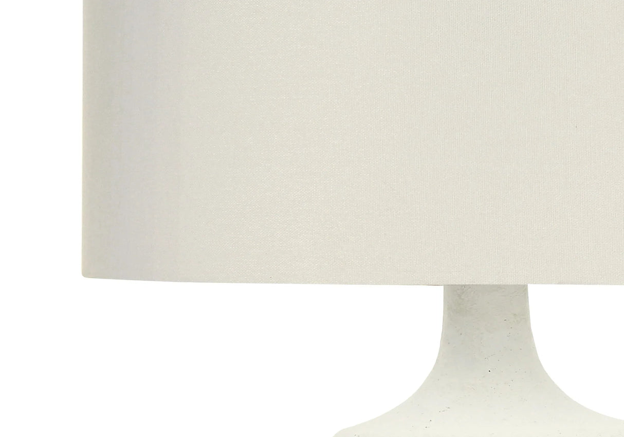 Lighting, Table Lamp, Resin, Contemporary - Cream - Furniture Home Direct