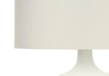 Lighting, Table Lamp, Resin, Contemporary - Cream - Furniture Home Direct