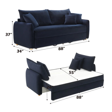 Irina - Pull Out Sleep With Storage - Furniture Home Direct