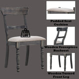 Leventis - Linen Weathered Side Chair (Set of 2) - Light Brown - Furniture Home Direct