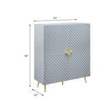 Gaines - High Gloss Accent Cabinet - Furniture Home Direct
