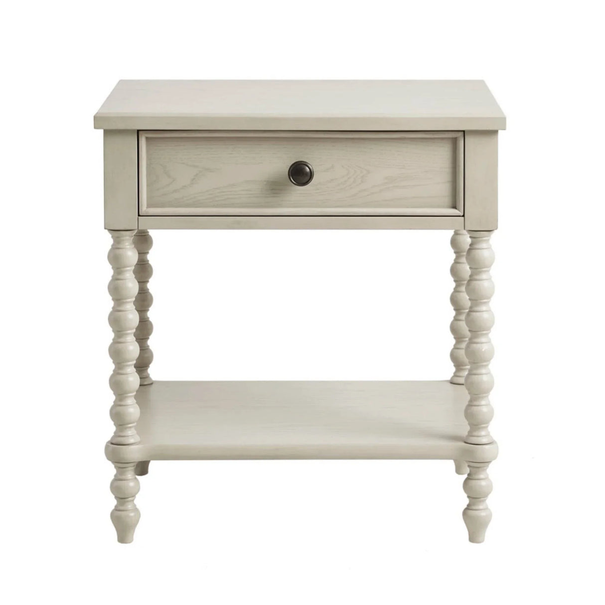 Traditional Durable Nightstand Table With Drawer And Shelf - Furniture Home Direct