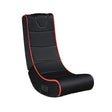 Foldable Gaming Chair With Onboard Speakers, Bluetooth Connection - Black / Red - Furniture Home Direct