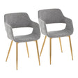 Margarite - Contemporary Versatile Dining Chair (Set of 2) - Furniture Home Direct