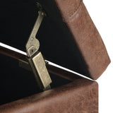 Harrison - Upholstered Coffee Table Storage Ottoman - Furniture Home Direct