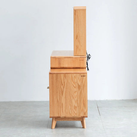 Compact Table Dresser, Accessories Storage Width Drawer - Natural - Furniture Home Direct