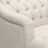 Sturdy Velvet Sofa - Beige - Furniture Home Direct