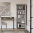 Amherst - 5 Shelf Bookcase - Fog Gray - Furniture Home Direct
