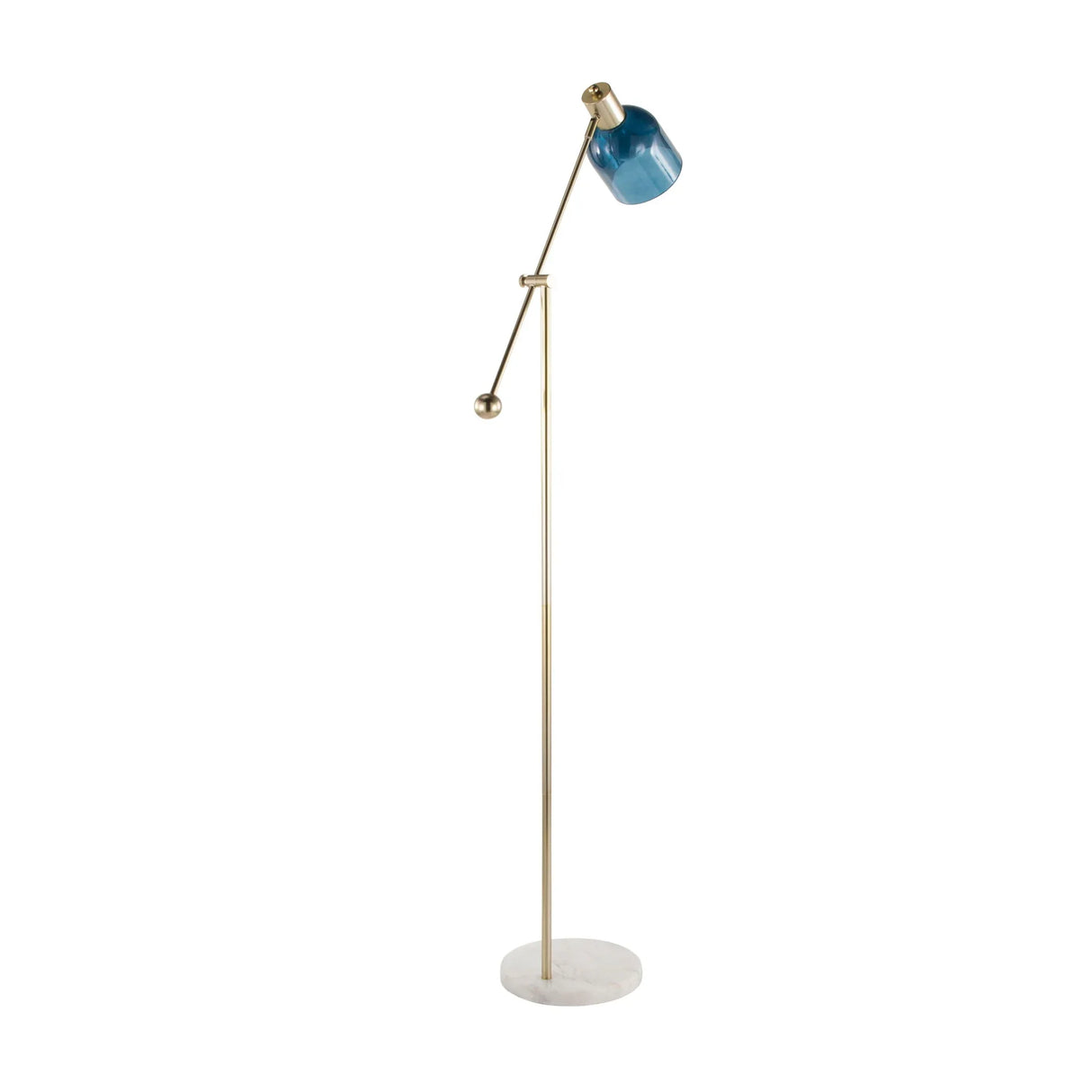 Marcel - Contemporary / Glam Floor Lamp - Furniture Home Direct