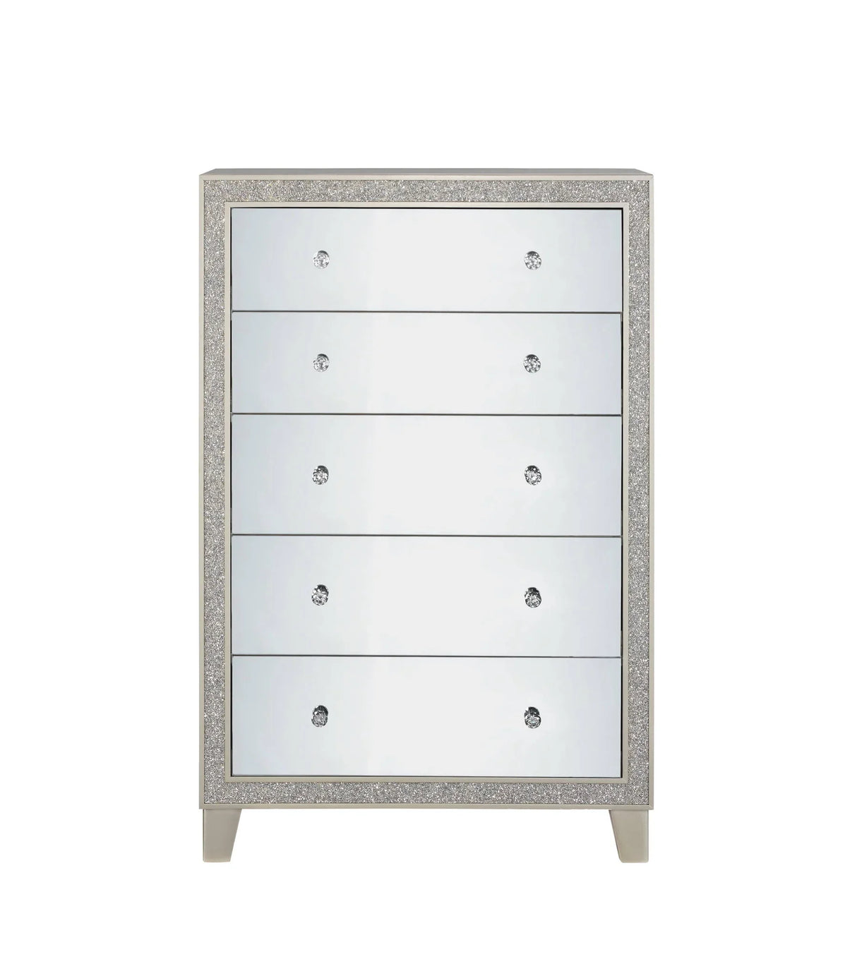 Sliverfluff - Chest - Mirrored / Champagne - Furniture Home Direct