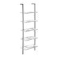 Bookshelf, Bookcase, Etagere, Ladder, 5 Tier, For Office, Marble Look Contemporary & Modern - Furniture Home Direct