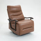 Swivel Rocker Recliner Power Glider Chair With Solid Wood Armrests, Extra Wide Reclining Sofa Chair Upholstered Living Room Single Sofa - Furniture Home Direct