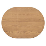 Dining Set Round Wood Table With Ladder Back Chairs Natural - Furniture Home Direct