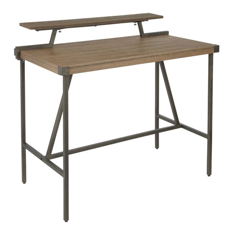 Gia - Industrial Counter Table - Furniture Home Direct