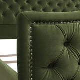Marcella - Upholstered Shelter Headboard Bed Set - Furniture Home Direct