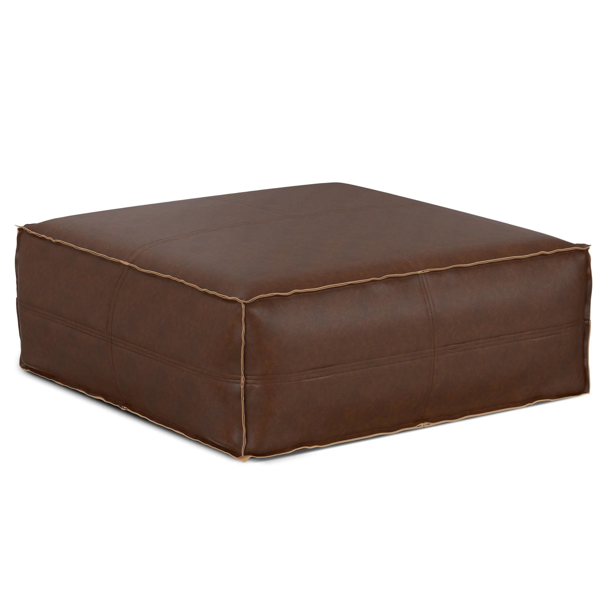 Brody - Large Square, Coffee Table Pouf - Furniture Home Direct