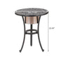 21" Cast Aluminum Round Table With Ice Bucket - Furniture Home Direct
