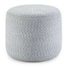 Bayley - Versatile Round Braided Pouf - Furniture Home Direct