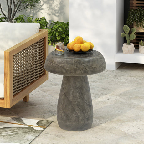 Outdoor Mushroom Side Table - Furniture Home Direct
