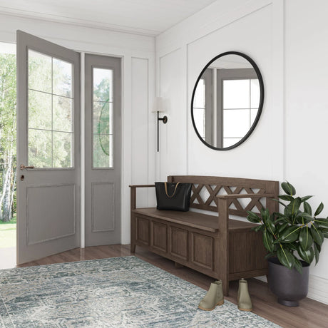 Amherst - Handcrafted Entryway Storage Bench - Furniture Home Direct