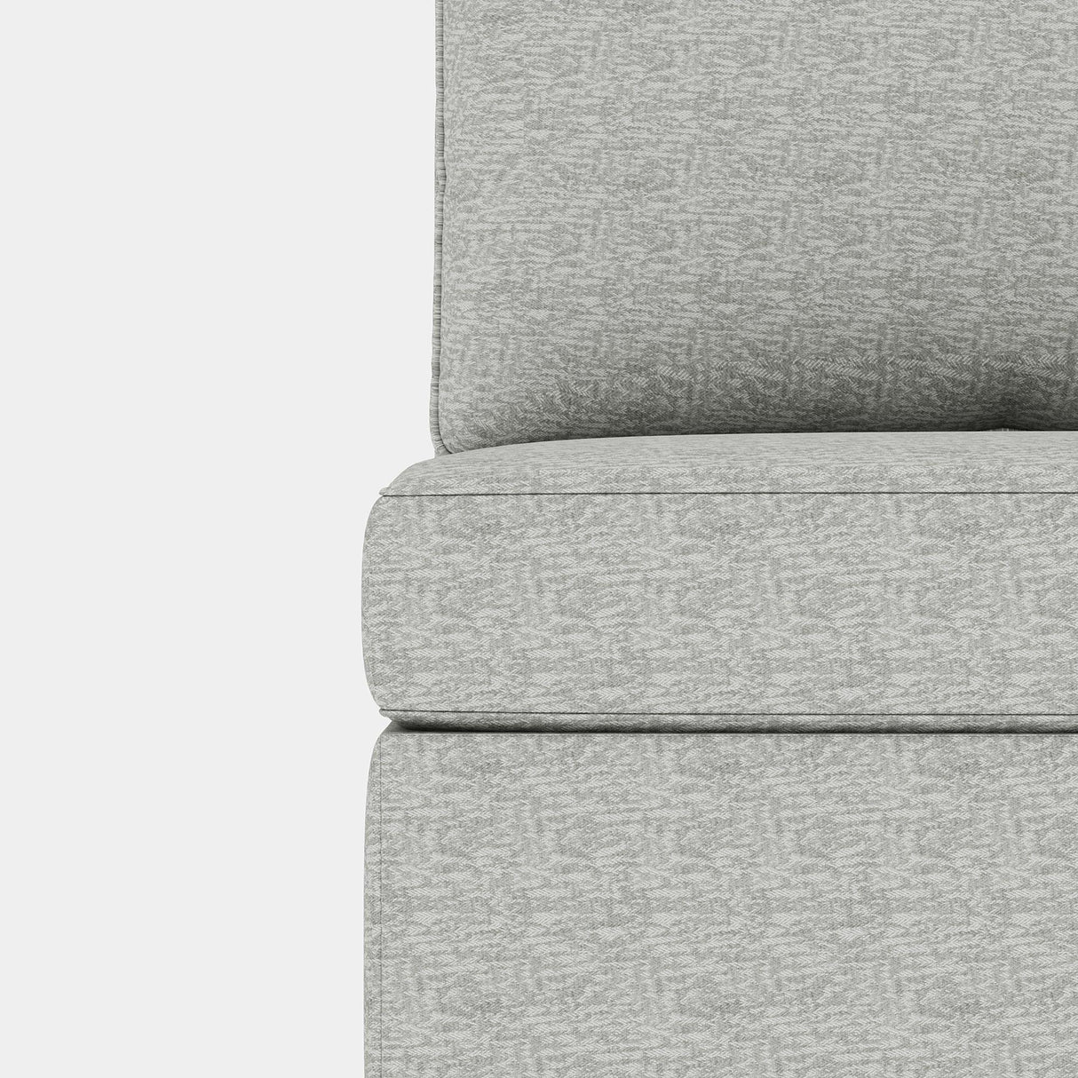 3 Pc Modular living room Set With Different Configurations, Light Gray - Furniture Home Direct