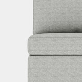 3 Pc Modular living room Set With Different Configurations, Light Gray - Furniture Home Direct