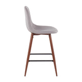 Pebble - Mid Century Modern Counter Stool (Set of 2) - Furniture Home Direct