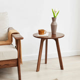 Round Small End Table, Side Table For Bedroom & Balcony - Furniture Home Direct