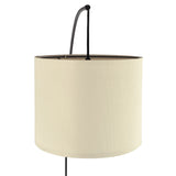 Royal - 3 Arm Arc Floor Lamp, Oil Rubbed Bonze With Linen Shade, 4 Way Rotary Switch - Oil-Rubbed Bronze - Furniture Home Direct