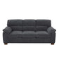 Vintage Inspired 3 Seat Sofa With Tufted Cushions - Furniture Home Direct