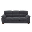 Vintage Inspired 3 Seat Sofa With Tufted Cushions - Furniture Home Direct