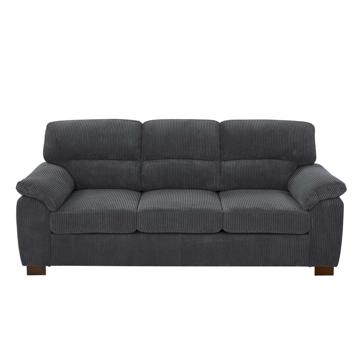 Vintage Inspired 3 Seat Sofa With Tufted Cushions - Furniture Home Direct