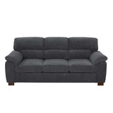 Vintage Inspired 3 Seat Sofa With Tufted Cushions - Furniture Home Direct