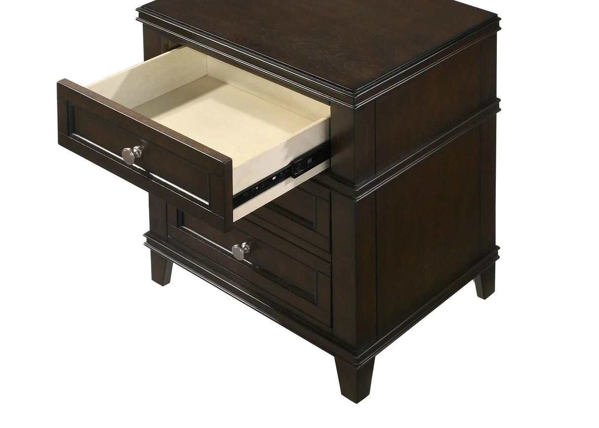 3 Drawer Nightstand With USB - Furniture Home Direct