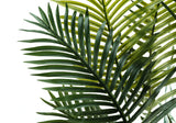 57" Tall, Artificial Plant, Palm Tree, Indoor, Faux, Fake, Floor, Greenery, Potted, Real Touch, Decorative - Green / Black - Furniture Home Direct