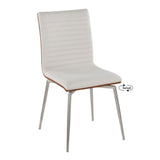 Mason - Contemporary Dining Chair (Set of 2) With Swivel - Furniture Home Direct