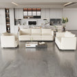 3 Piece Modular Living Room Set with Different Configurations, Off White - Furniture Home Direct