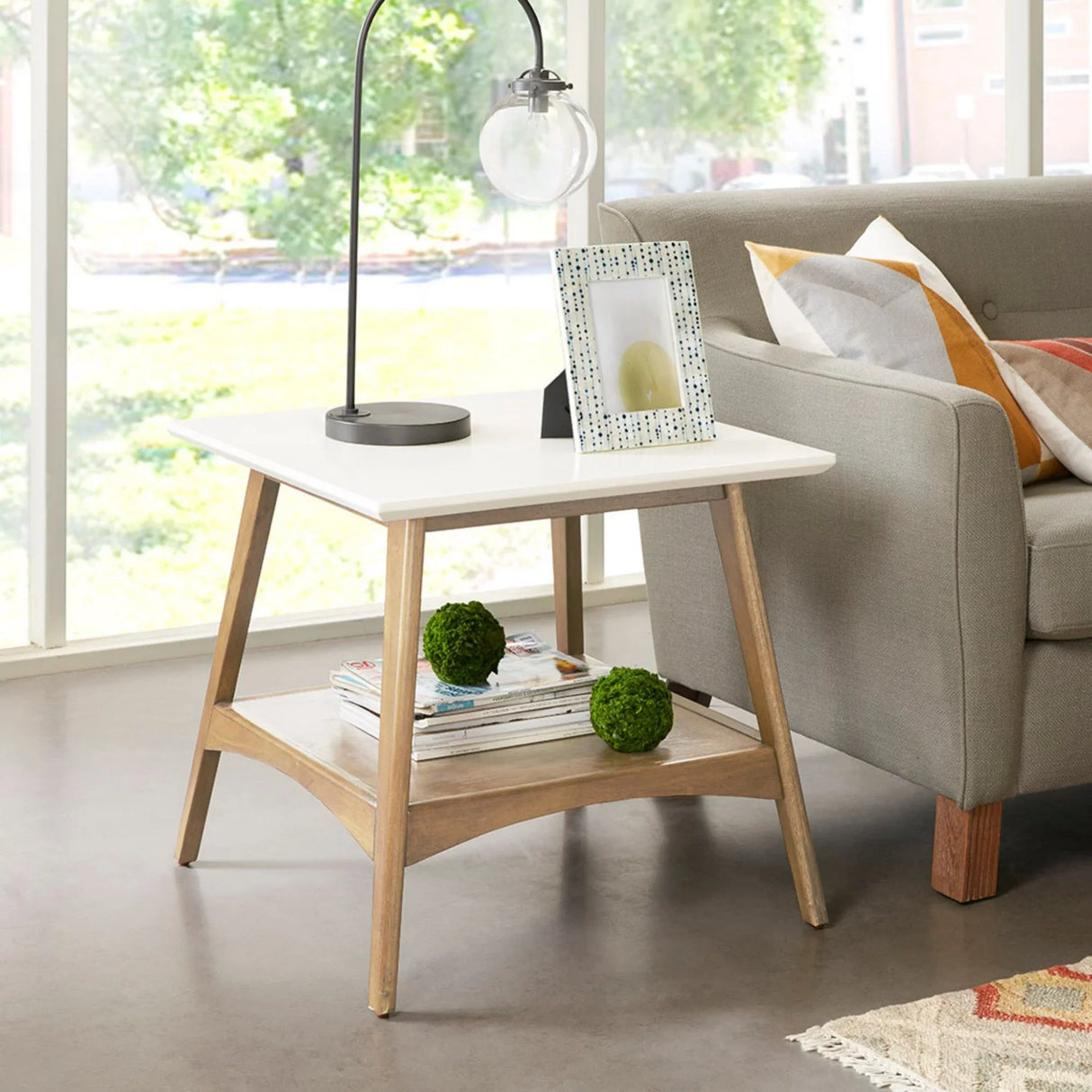 Modern Table With Extra Storage - Furniture Home Direct