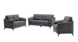 Callie - Woven Fabric Living Room Set - Furniture Home Direct