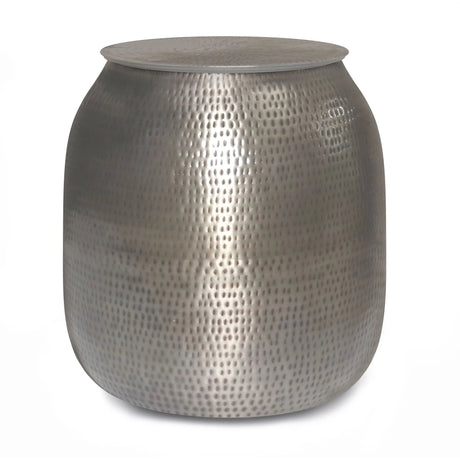 Griffen - Handcrafted Metal Storage Accent Table - Furniture Home Direct