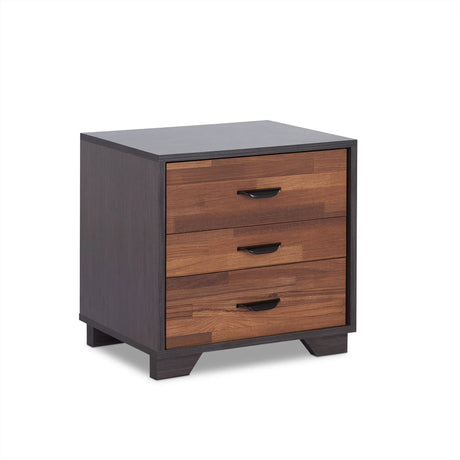 Eloy - Accent Table - Walnut / Espresso - Furniture Home Direct