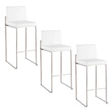 Fuji - Contemporary And Modern Elegance High Back Barstool - Furniture Home Direct