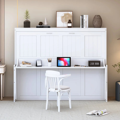 Murphy Bed With Hydraulic Lift & Desk Design - Furniture Home Direct