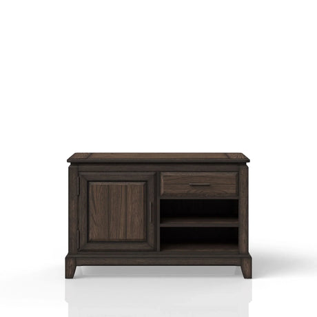 Office Storage Credenza - Chocolate - Furniture Home Direct