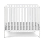 Palmer - 3-in-1 Convertible Mini Crib Baby With Mattress Pad - Furniture Home Direct