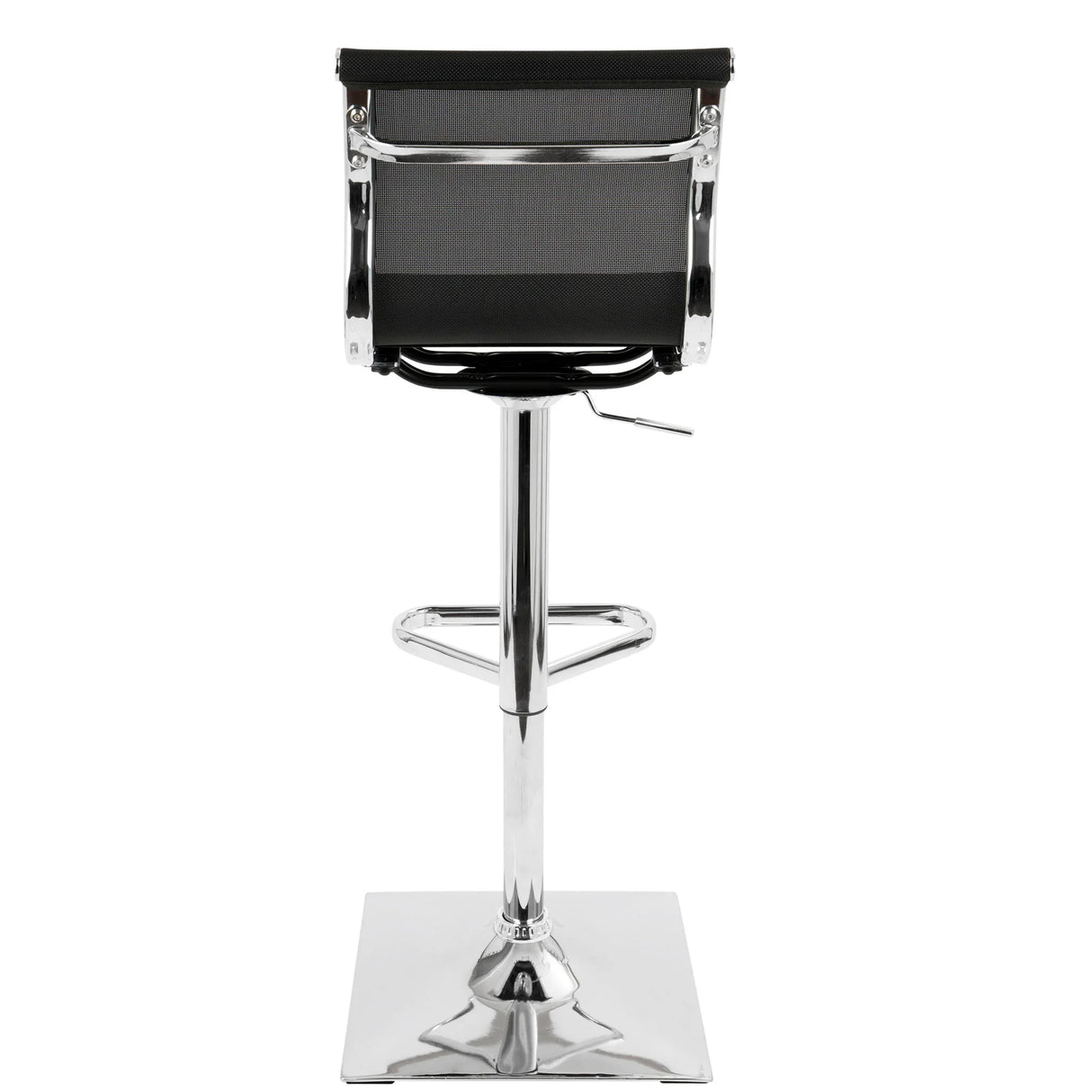Mirage - Contemporary Adjustable Barstool With Swivel - Furniture Home Direct