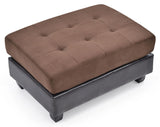 Chic Contemporary Ottoman - Furniture Home Direct